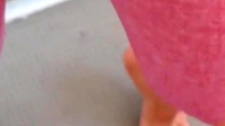 My Trainer Fucked My Pussy Standing up and Cummed in My Yoga Pants!