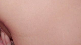 Busty Blonde Babe Alana Luv Strips Naked for Nude Yoga and Masturbation