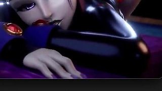 Thicc Fat Ass Widowmaker Twerking, Halloween Mercy Fucking, Raven Cock Tease, Compilation