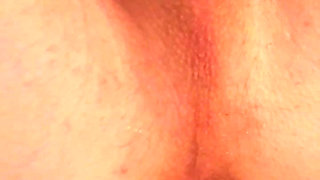 Taking that dildo right in