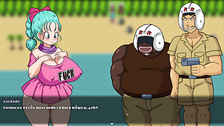 Bulma's Quest for the Ballz - Bulma Fucking with the Red Patrol