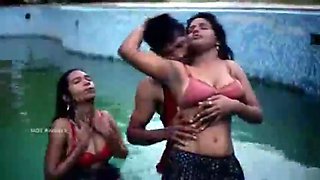 Fun in swimming pool