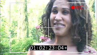 Calm and Romantic Outdoor Bonding Between a Delightful Pale Girl and Her Dedicated BBC Paramour