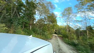 Picked Up a Brunette After College and Had Public Car Sex