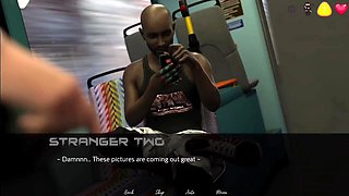 Stepsister Have a Some Fun with Stranger Guys in the Bus