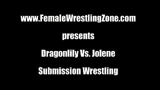 Dragonlily Vs. Jolene – FEMALE WRESTLING ZONE