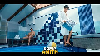 Vip4k. porno in the pool is the best way to wondrous down