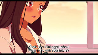 A Teacher Receives a Visit From His Attractive Student