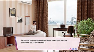 Sex Amnesia - Lover Sim Ep# 1 Story Setting and Morning Sex