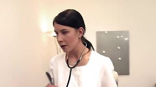 German nurse gets an anal checkup