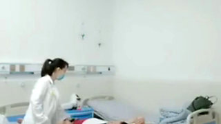 Asian Female Doctor Fucks Patient On Hospital Bed