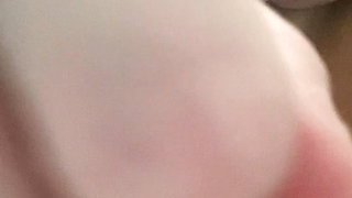 Quick Glass Dildo Orgasm