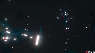 Emily Woods' Wild Desire in a Sci-Fi Scene