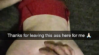 Roommates Girlfriend Rough Fucked & Used on Snapchat