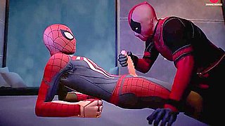 Spider Man And Car Toon - Ta Xxx With Deadpool