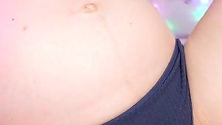 Pregnant! Panty Fuck & Panty Sniff After Wet Pussy