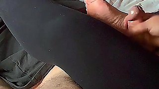 Real Amateur Handjob Cumshot Foot Smelling BBW Wife