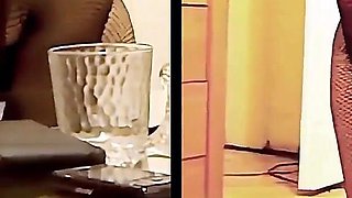 Ring Gag Dildo Deepthroat for Master's Pleasure