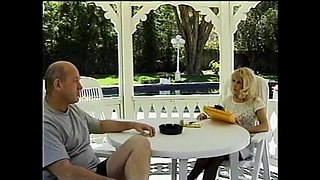 Hot Blonde MILF Fucked by Mature Man