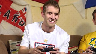 World Cup Uk Team Tits With Erica Fontes, Jasmine Jae, Danny D, Ian Scott - Brazzers