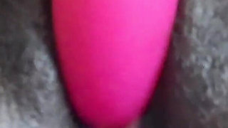 Stimulating My Clit with Vibrator Intense Squirting Orgasms