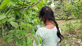 After College Holidays, Young Indian Desi Girl Goes to the Jungle with Her Boyfriends - Desi Village Young College Girl Jungle.