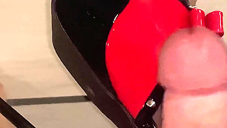 My Wife Makes Me Cum on Heels and Pantyhose POV