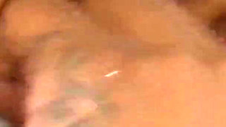 Ebony babe Kiki fucked and milked on tits from Paul