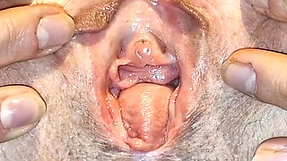 Spreading My Legs Open in Close up