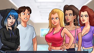Sultry female voice brings summertime saga eve to life with sexy moans