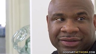 Arietta Adams Gets BBC Fucked Hard During Interview - Dad Watches!