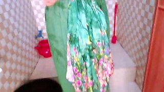 Desi Bhabi Hot Shower Fuck - Big Tits Indian Aunty Bathroom Sex