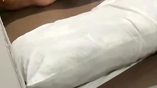 Excited latina teen takes good care of her boyfriend's massive cock in POV