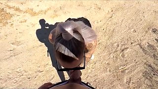 Hayley Davies Fucking In Desert POV porn