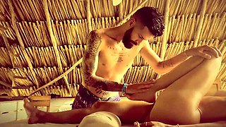 a massage with a happy ending on the beach