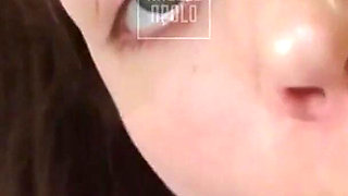 Wet Blowjob From My New Stepmom - My Dad Left and I Had to Take Advantage