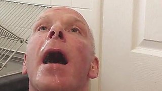 Cigarette CBT (using His Foreskin for an Ashtray - CFNM Slave Humiliation)
