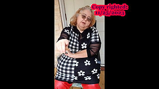 Mistress V Smoking a Mini Cigar and Talks About