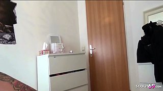 Black Monster Cock Blackmail German Couple to Fuck Threesome