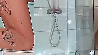 Horny Housewife Completely Fucked in the Bathroom