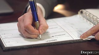 Ivy Lebelle and Markus Dupree in Office Anal Thrill