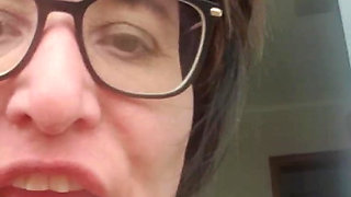 Julie squirts until it steams