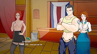Anime hentai fun with wild cartoon fantasies