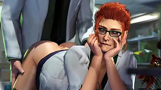 DC Comics Animated Girls Big Nice Butt Gets Hard Fucks