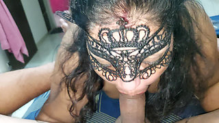 Awesome blowjob by whore needs gangbang