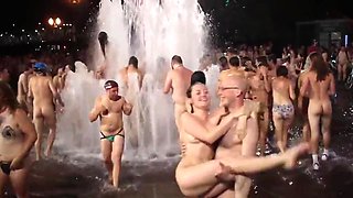 Naked bike ride after party
