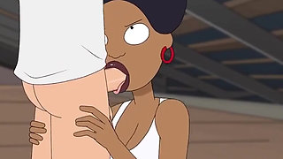 Rick and Morty - a Way Back Home - Sex Scene Only - Part 51 Reka Blowjob by Loveskysanx