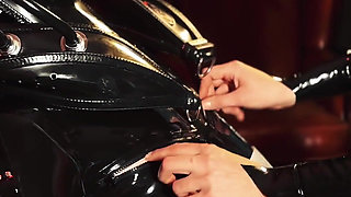 Slave with Rubbers Finest Mask