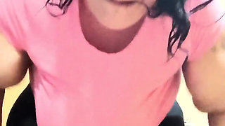 They Almost Broke the Door Now She's Squirting Down the Floor