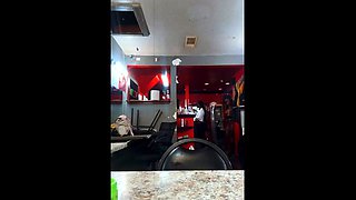 Hot Black Maid Does Some Webcam Black and Ebony